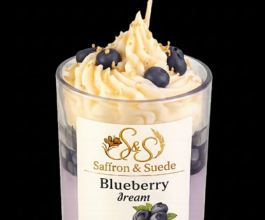 Designer Blueberry Candle